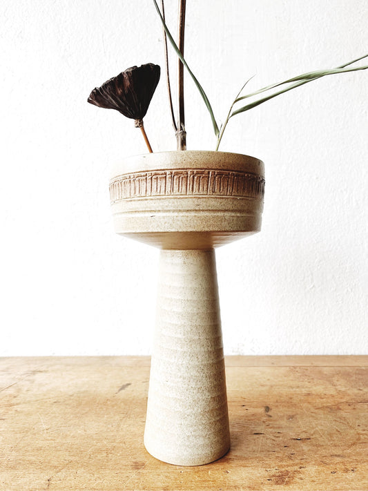 Mid Century Toyo Ikebana Vase