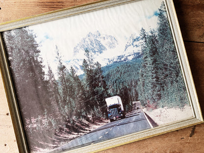 Vintage Framed Film Photo