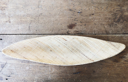 Vintage Woven Abaca Surfboard Tray