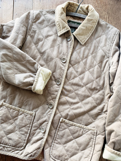 Eddie Bauer Quilted Cotton Barn Jacket