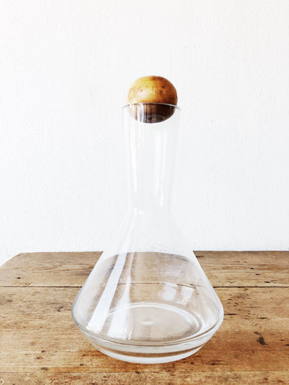 Vintage MCM Glass Decanter