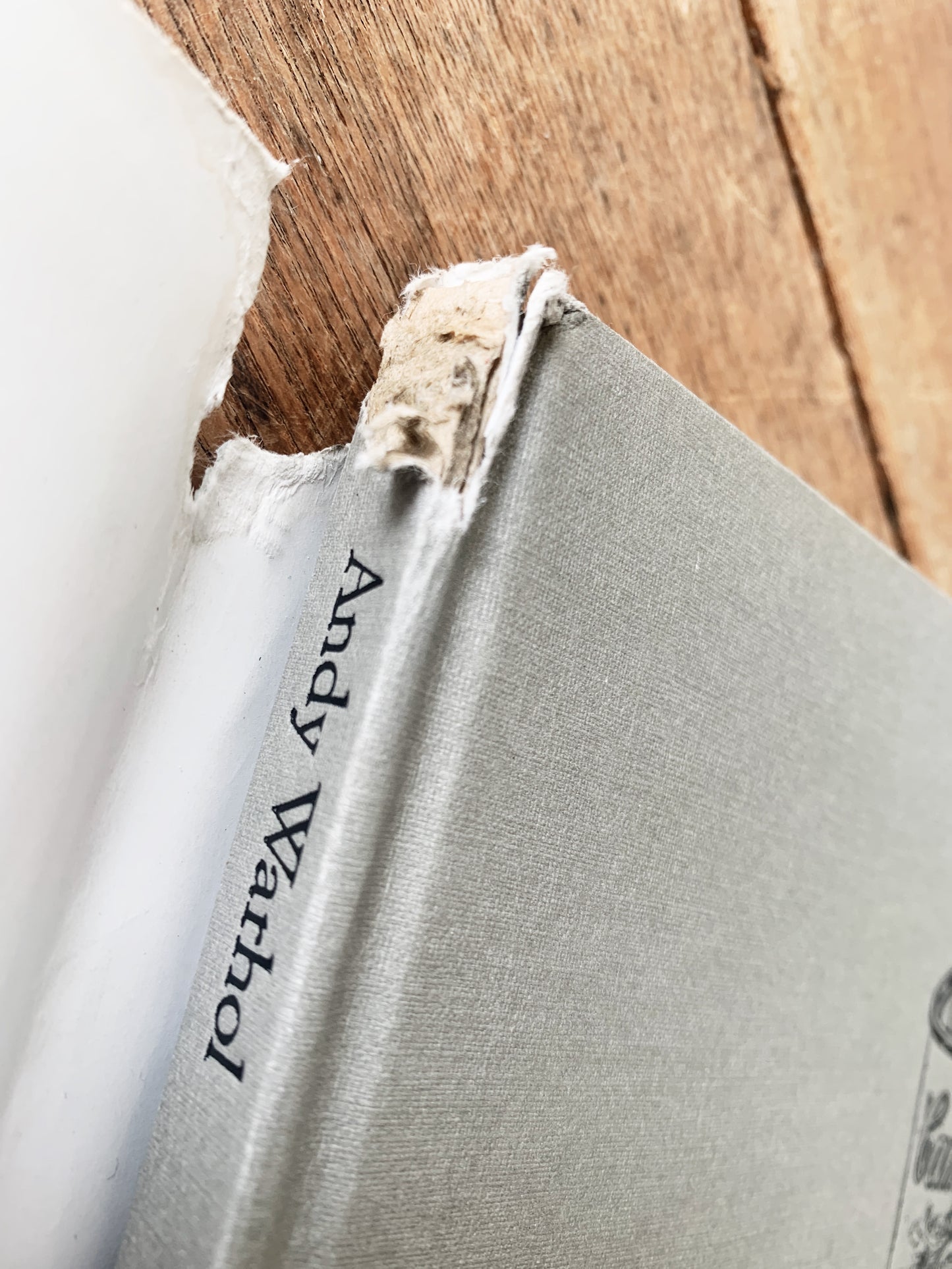 Andy Warhol Vintage Art Book