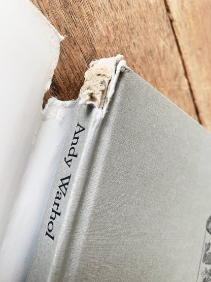 Andy Warhol Vintage Art Book