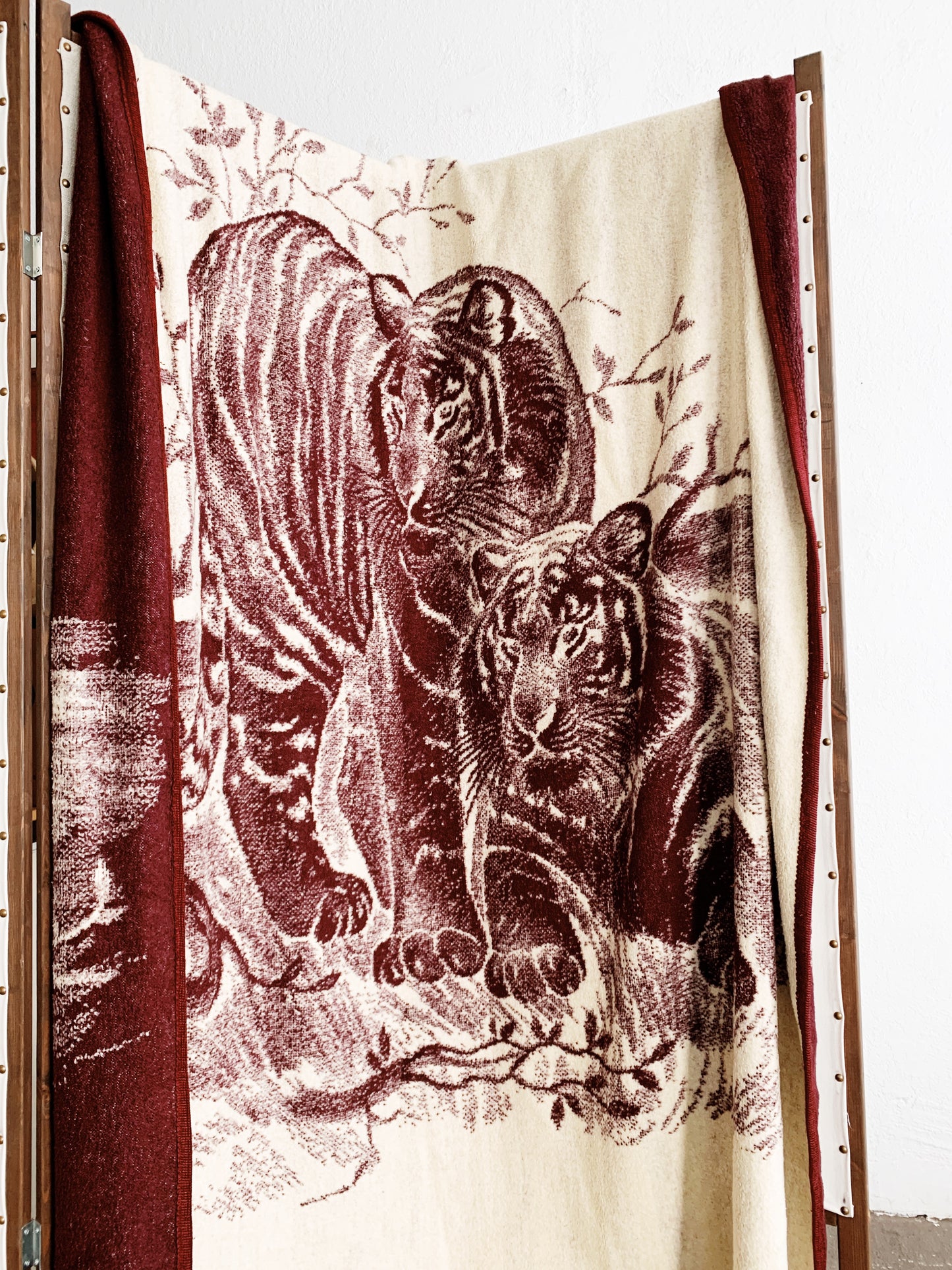 Reversible Vintage Plush Blanket