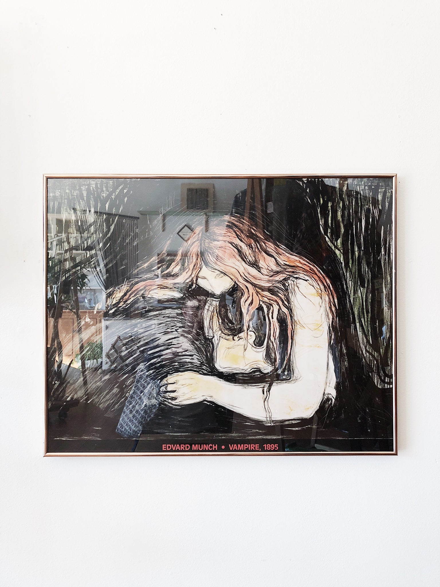 Framed Edvard Munch Print