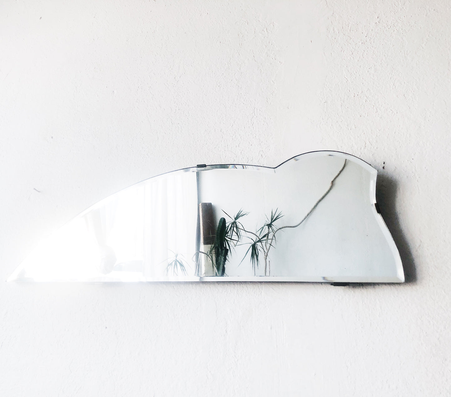 Antique Beveled Cloud Mirror