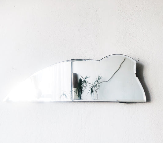 Antique Beveled Cloud Mirror