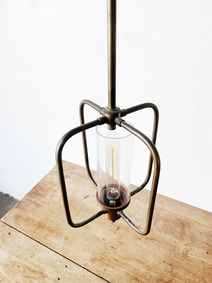 Machine Age Brass Pendant Lamp