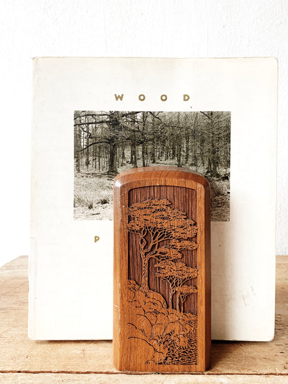 Vintage Cypress Bookends