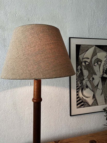 Vintage Teak Floor Lamp