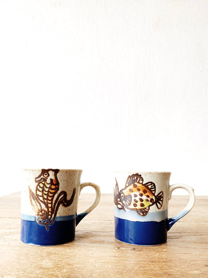 Vintage Mug Pair