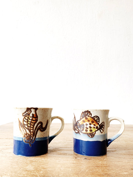 Vintage Mug Pair