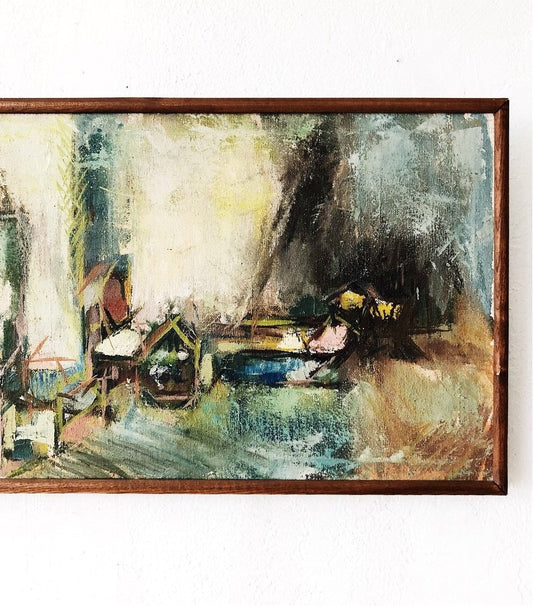 Original Mid Century Painting