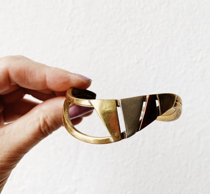 Vintage Mixed Metal Cuff