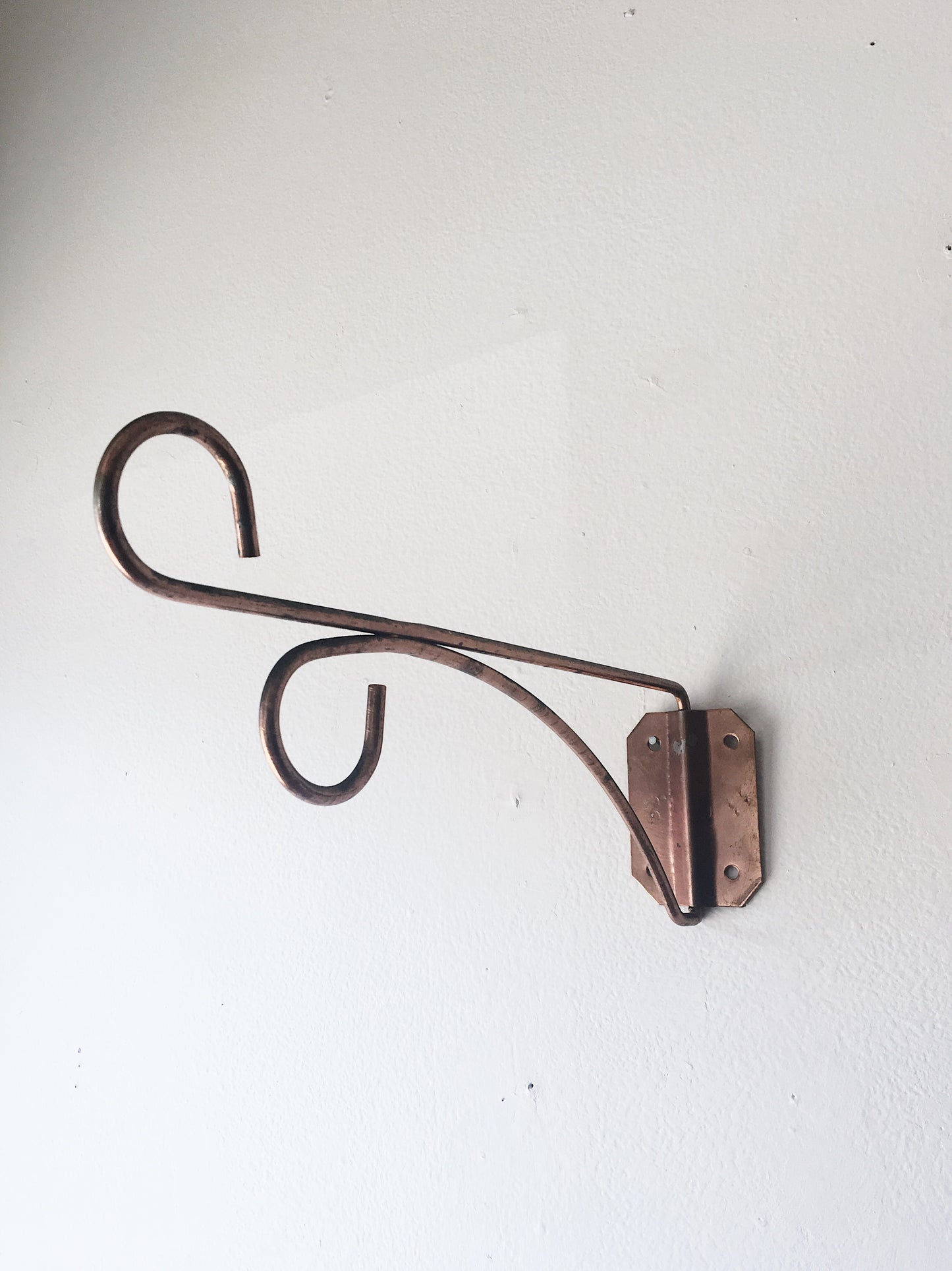 Vintage Copper Plant Hanger