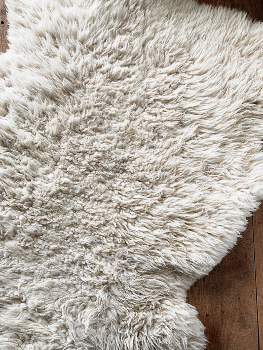 Vintage Sheepskin Rug