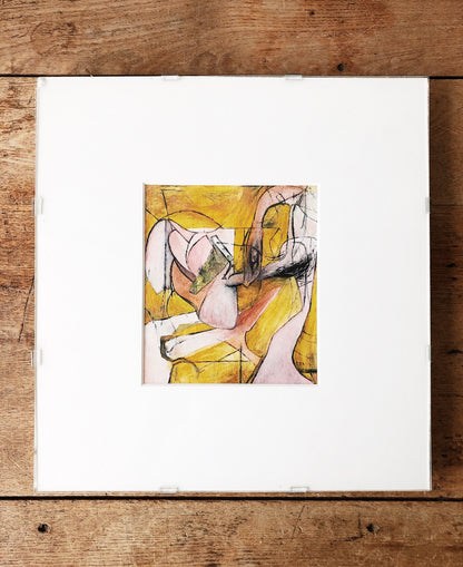 Original Watercolor Abstract Painting