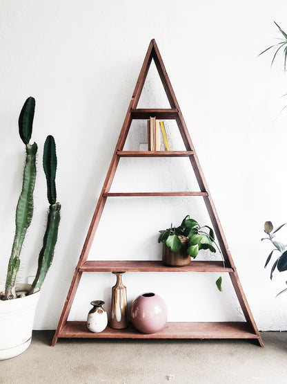 Handmade Vintage Triangle Shelf