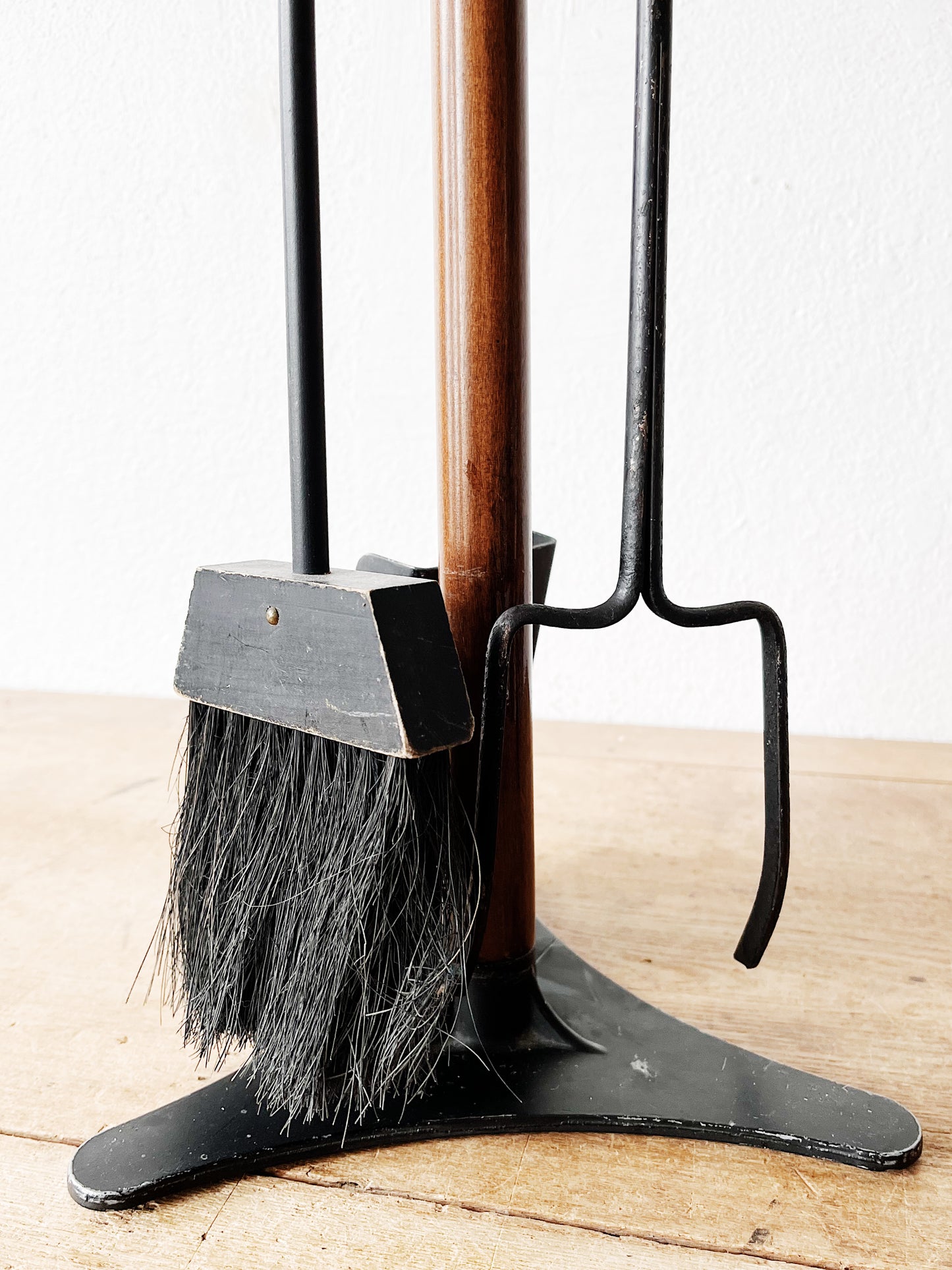 MCM Fireplace Tool Set