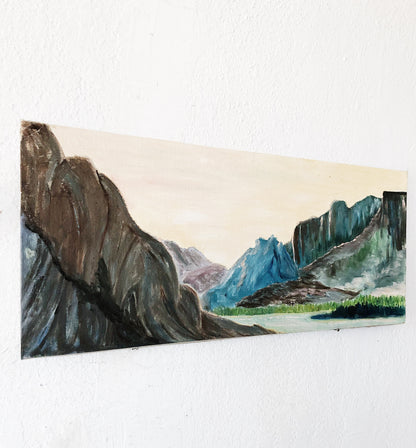 Oblong Landscape on Board