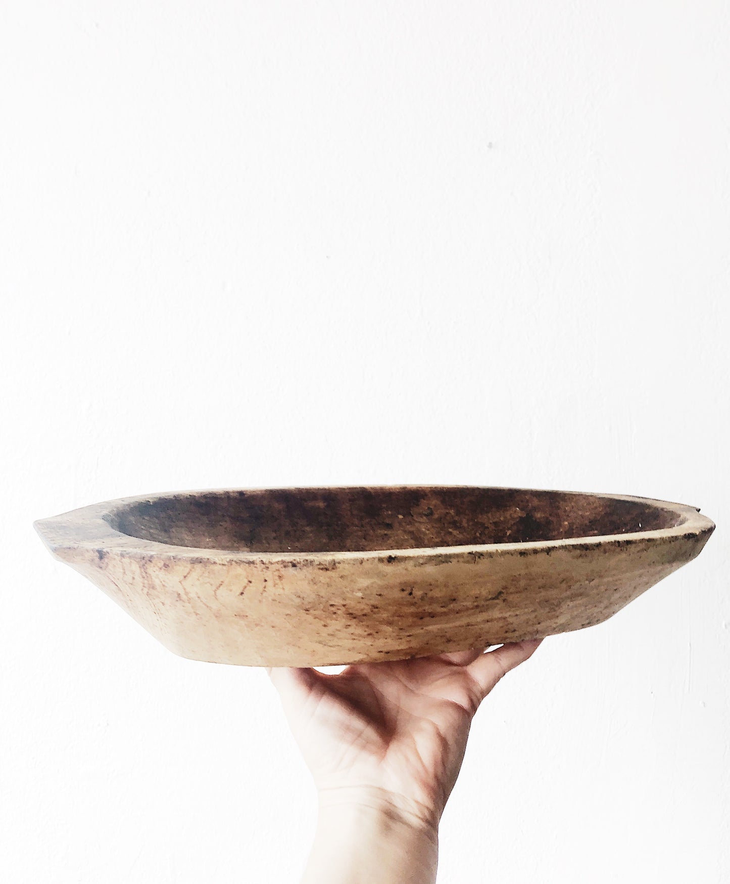 Antique Primitive Dough Bowl