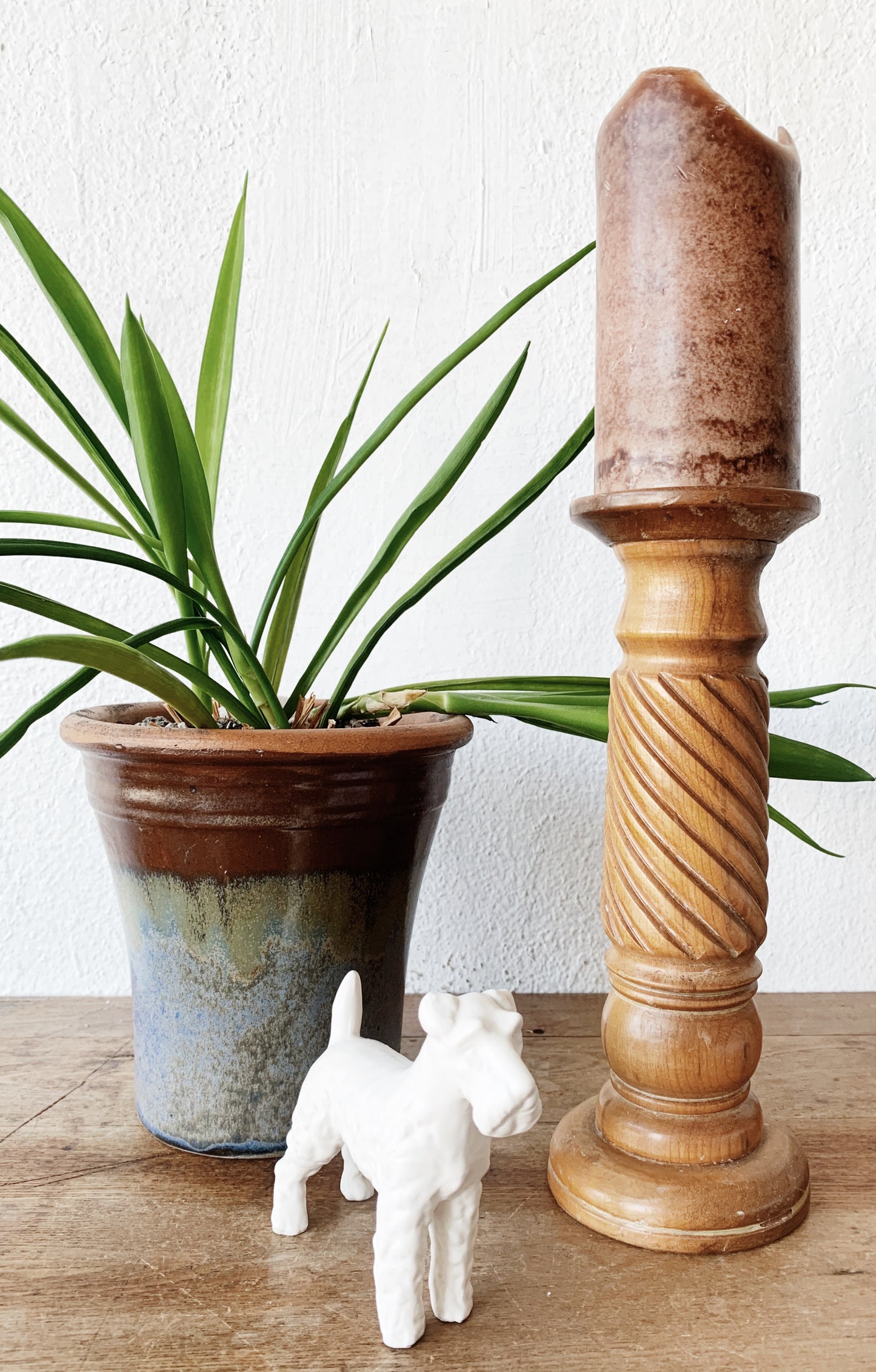 Schnauzer Porcelain Figurine