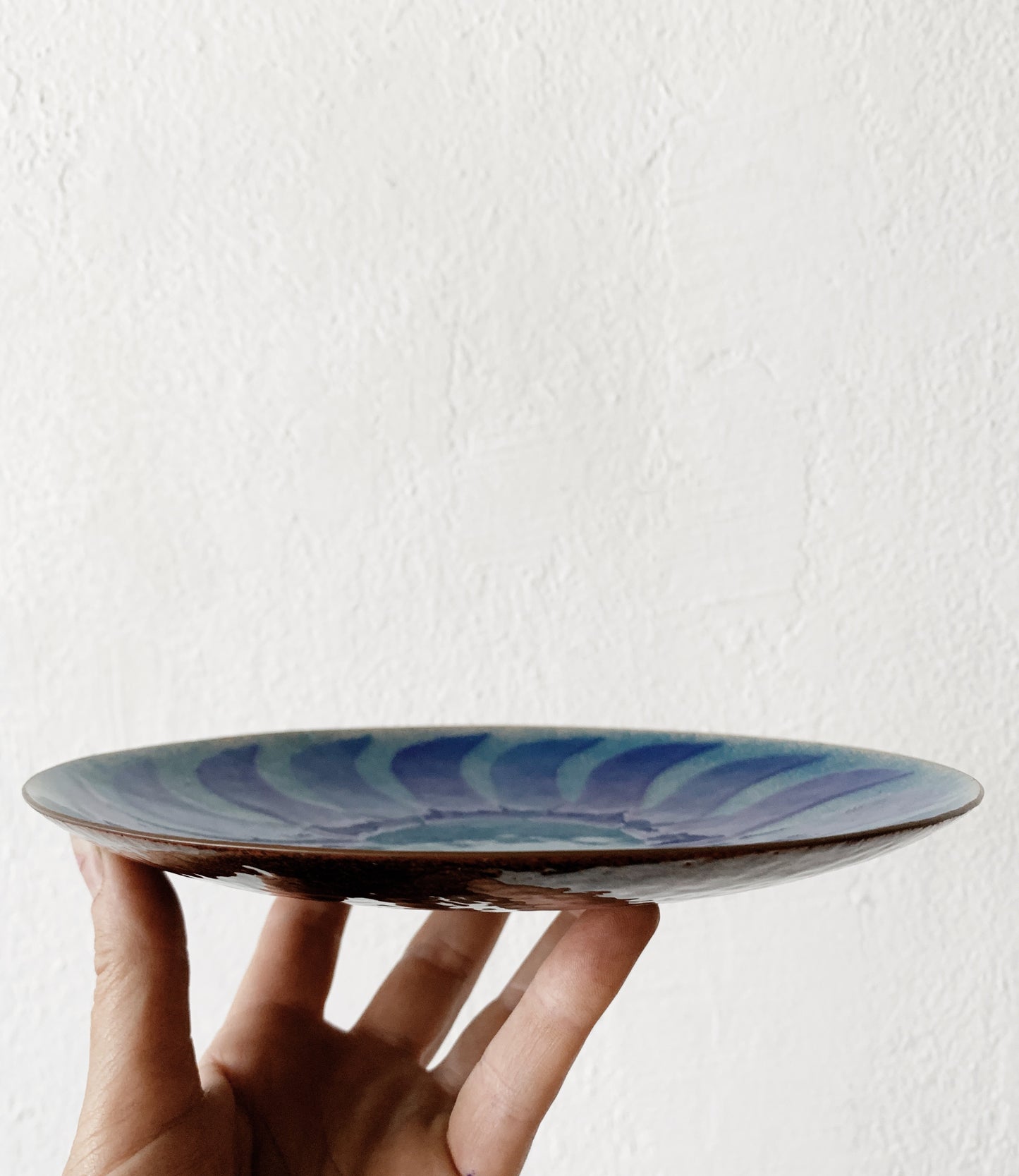 Vintage Anne Marie Davidson Enamel Dish