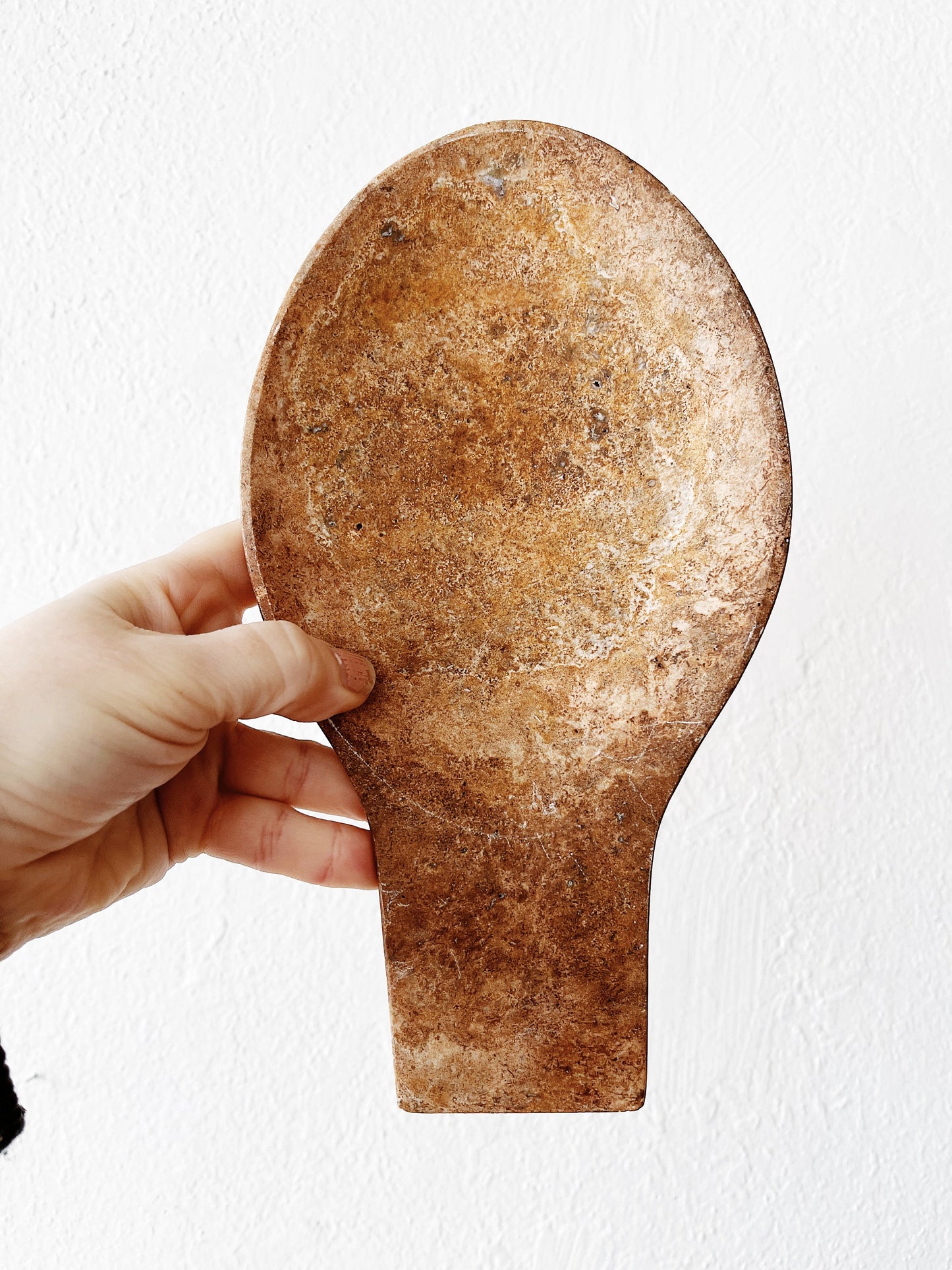 Vintage Stone Dish or Spoon Rest