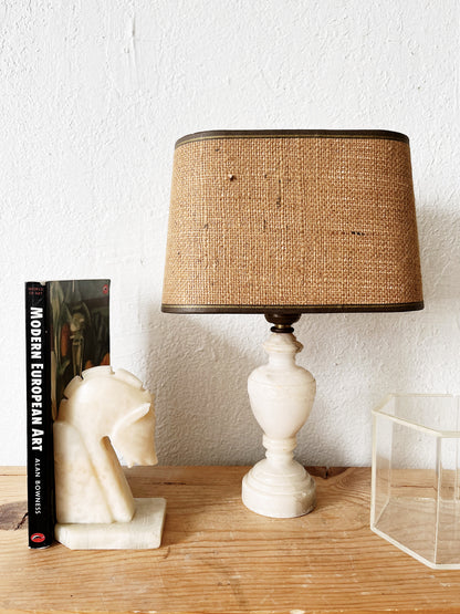 Antique Marble Lamp