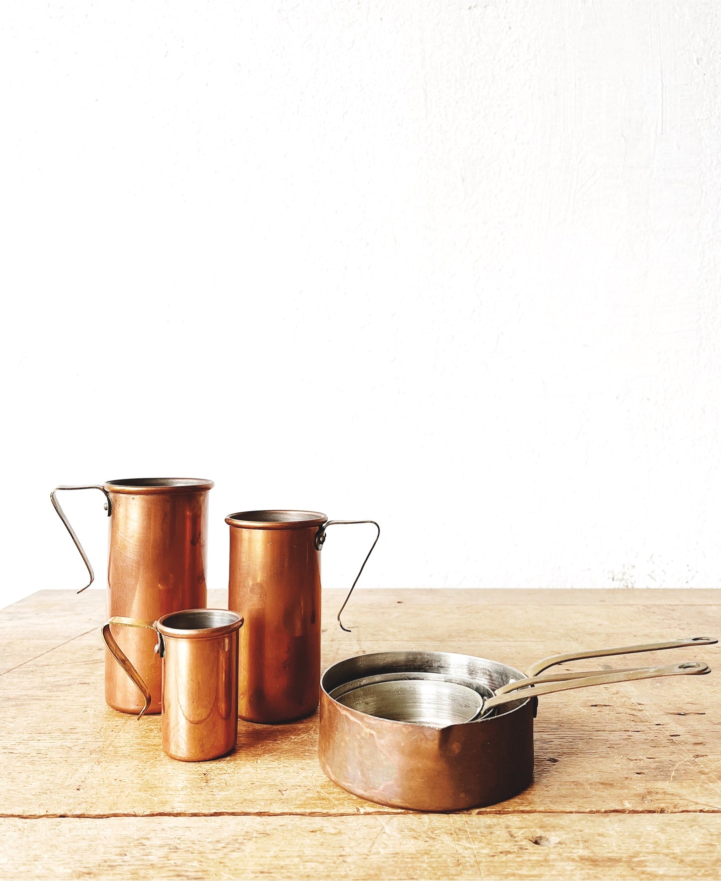Vintage Copper Measures
