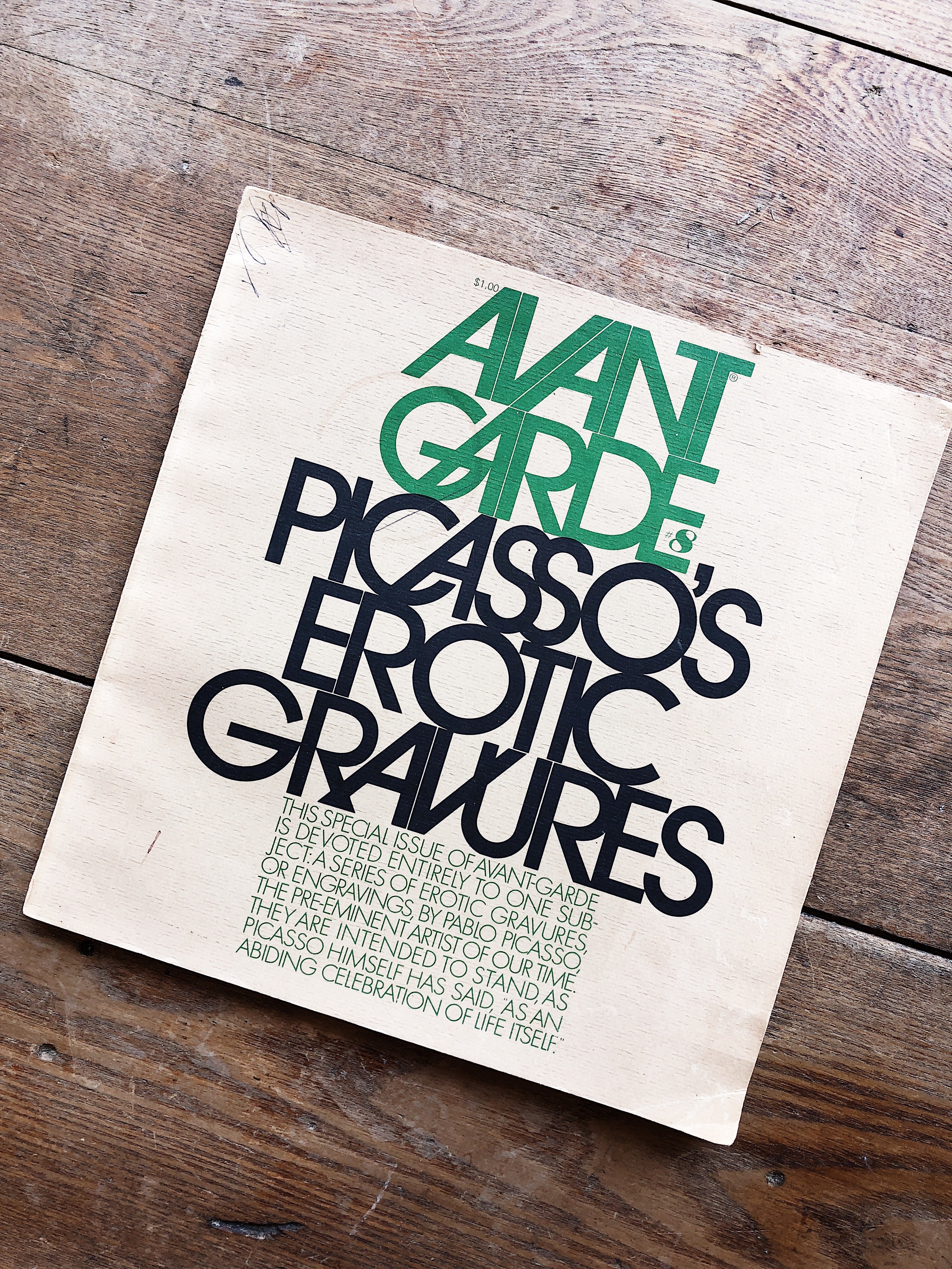Avant Garde Picasso Erotic Gravures Art Book – Maven Collective