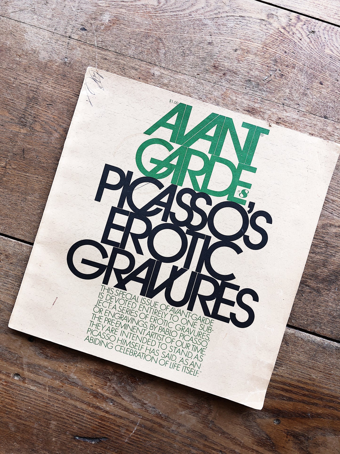 Avant Garde Picasso Erotic Gravures Art Book