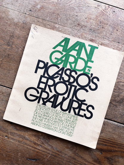 Avant Garde Picasso Erotic Gravures Art Book