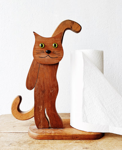 Handmade Paper Towel Holder