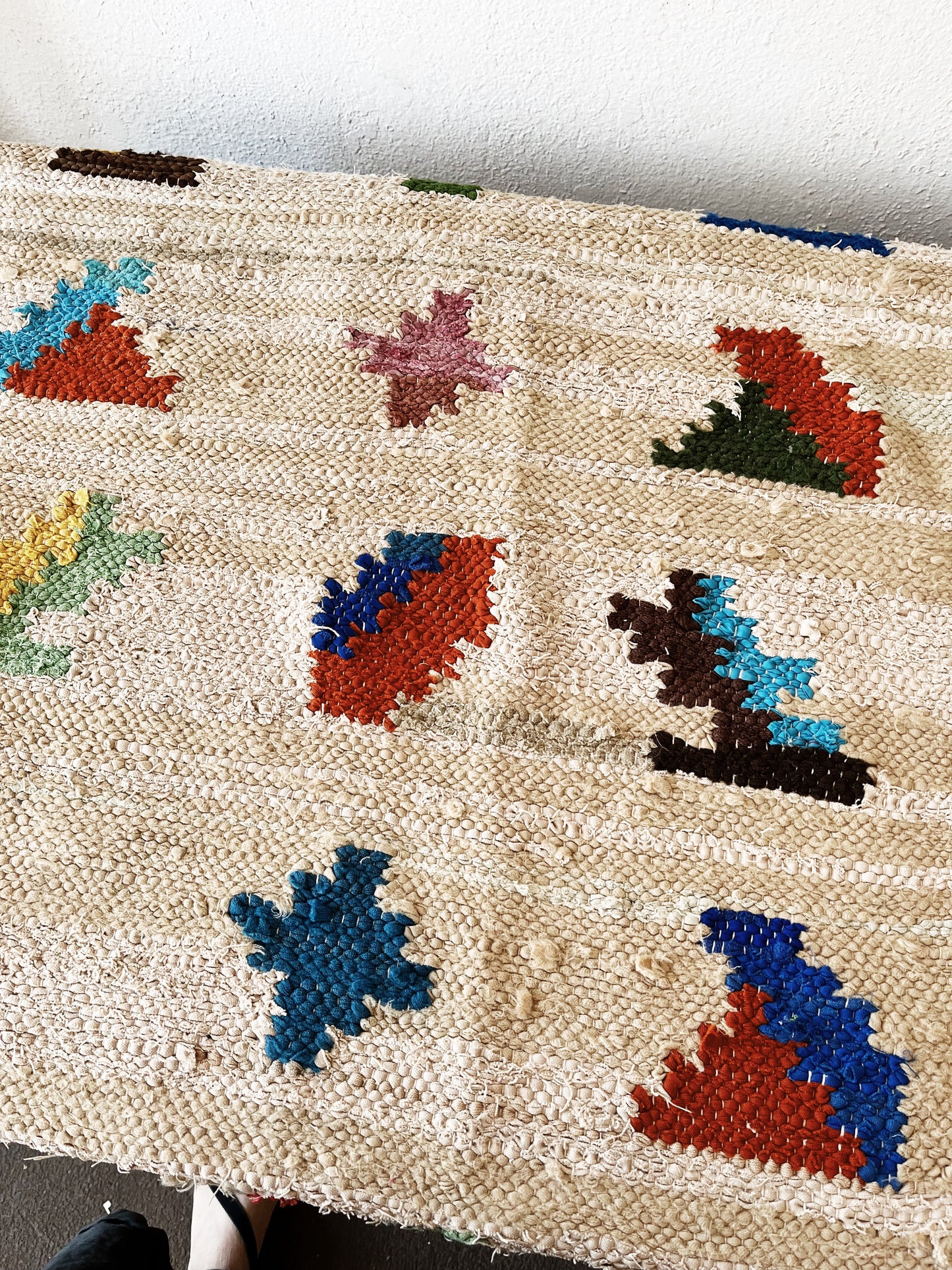 Colorful Cotton Rag Rug