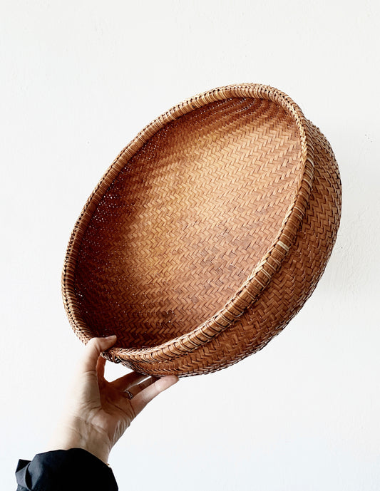 Large Vintage Gathering Basket