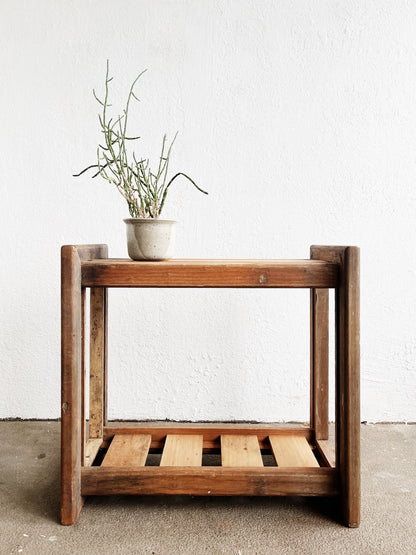 Vintage Slatted Shelf