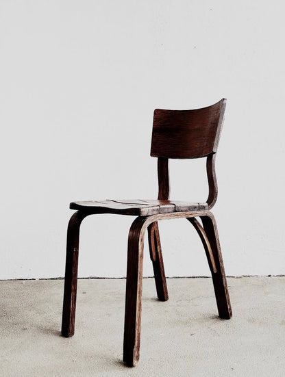 Vintage Thonet Style Bent Wood Chair