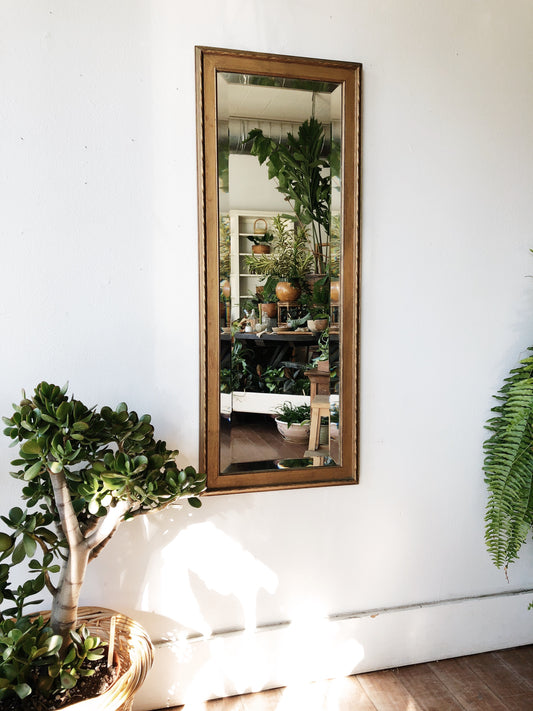 Vintage Gold Leafed Mirror
