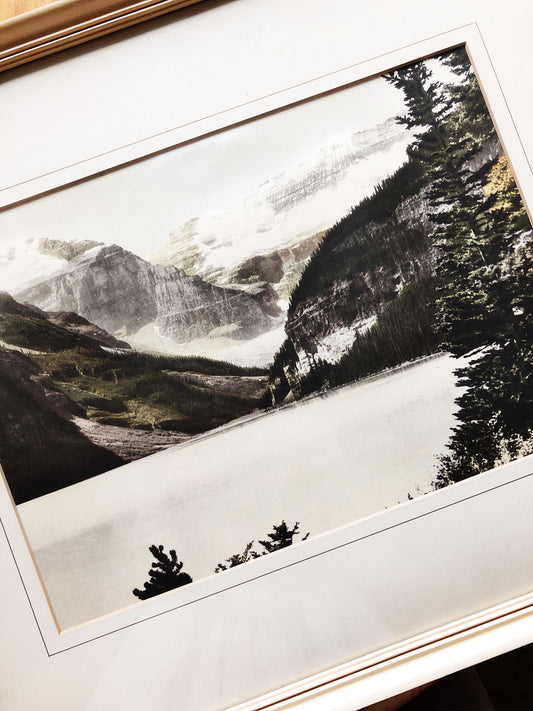Antique Hand Tinted Landscape