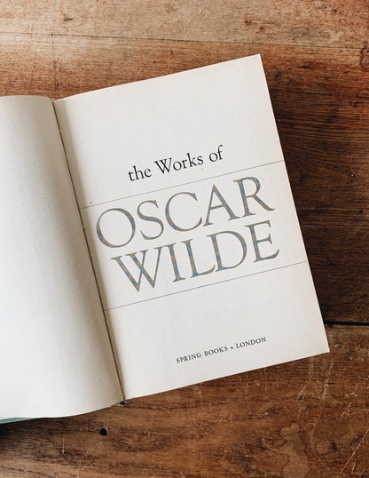 The Works of Oscar Wilde Vintage Book