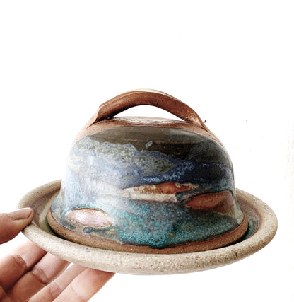 Vintage Handmade Butter Crock