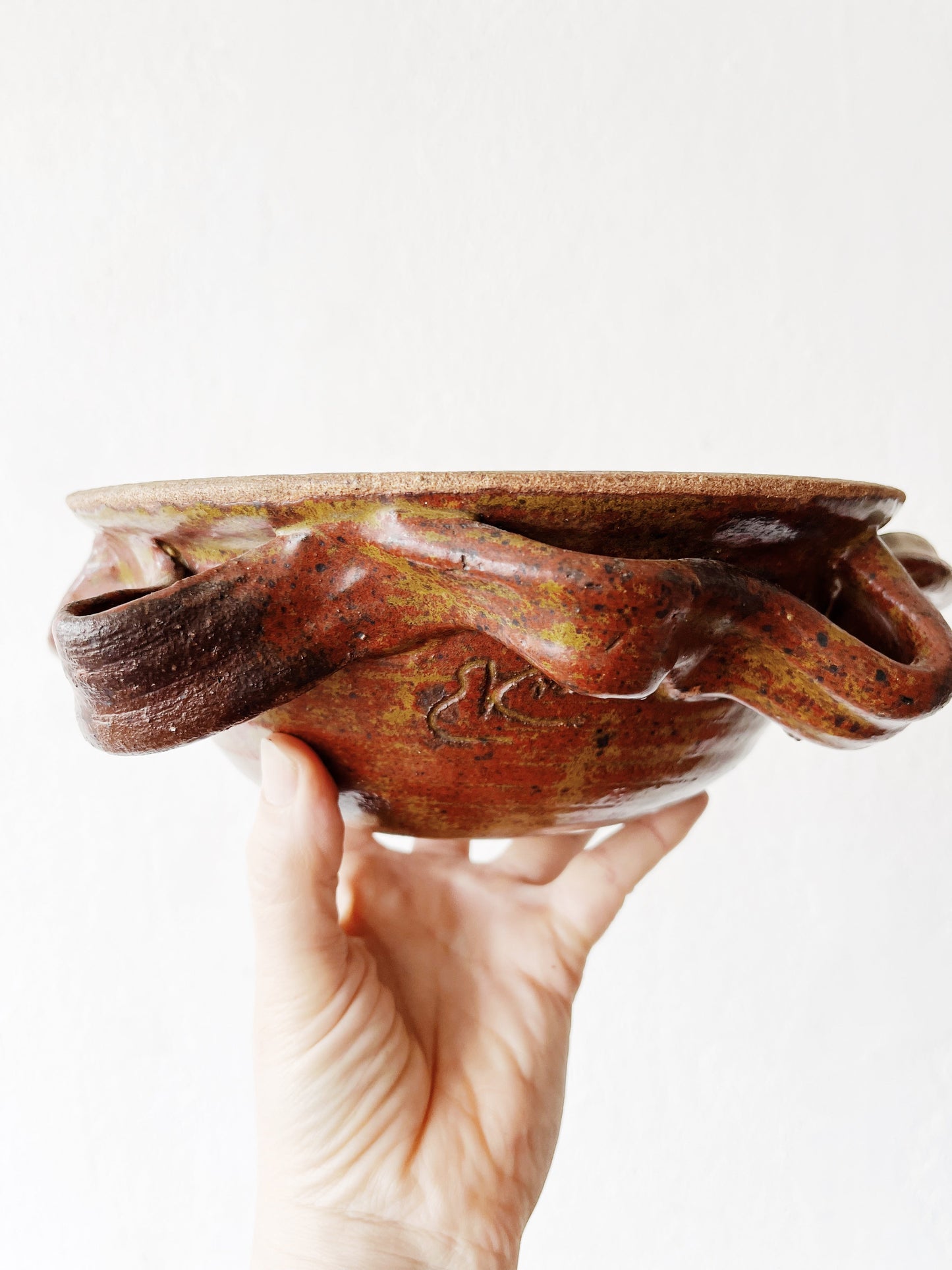 Hand Built Stoneware Bowl