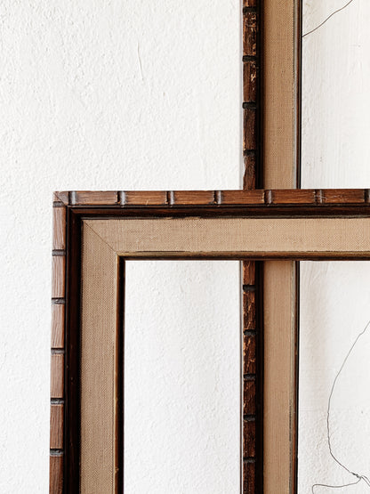 Vintage Carved Wood Frame