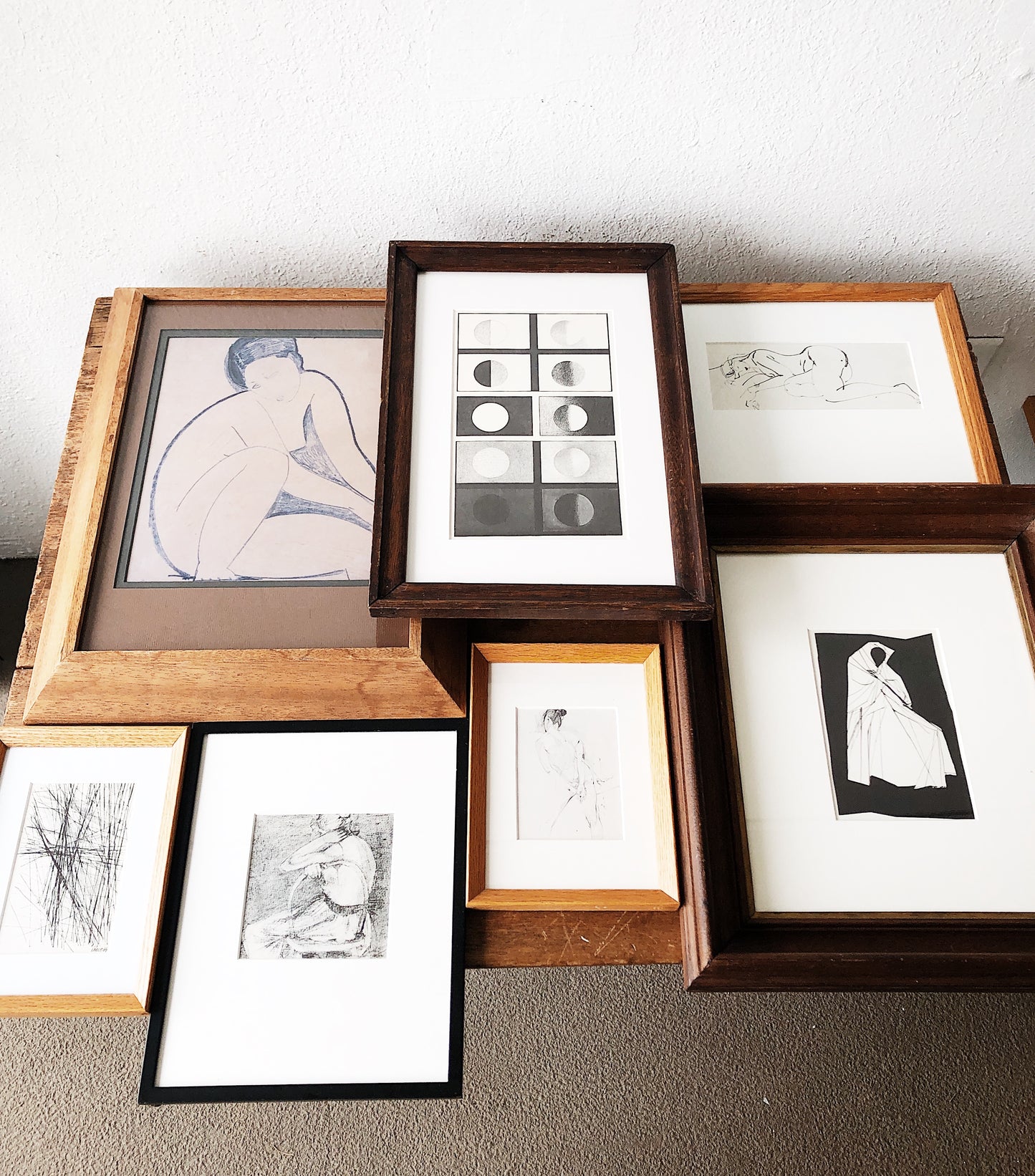 Vintage Mid Century Framed Lithograph