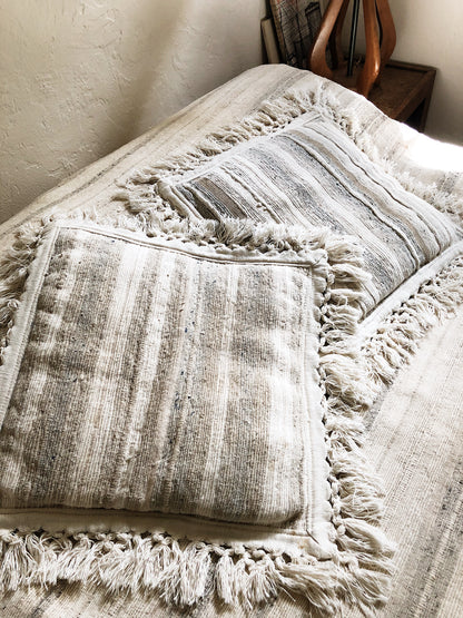 Indian Cotton Spread and Pillows Set