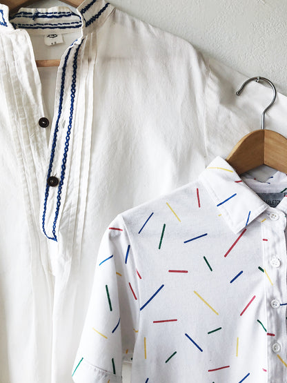 Vintage Confetti Top