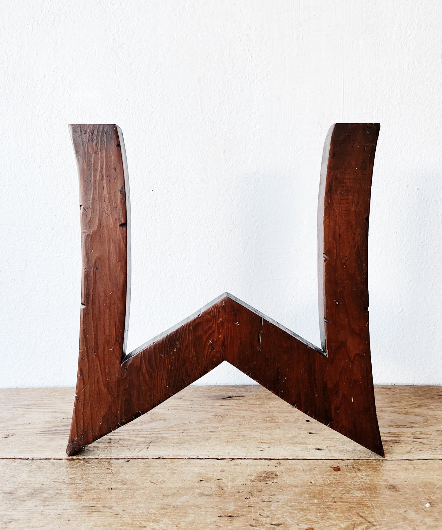 Large Wood Initial M or W