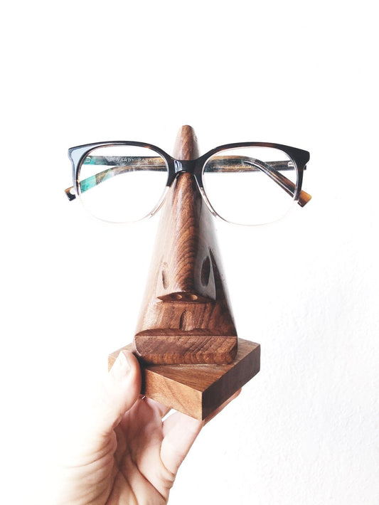 Vintage Wood Eyeglass Holder
