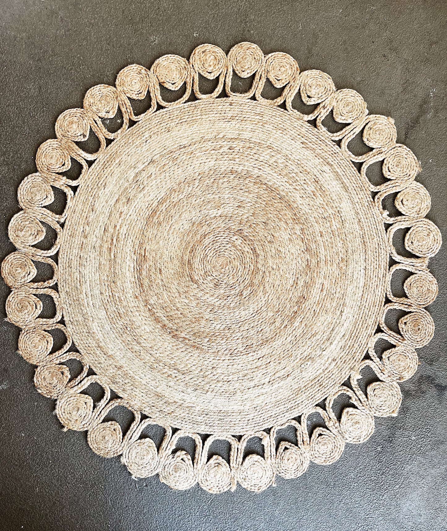 Jute Medallion Rug